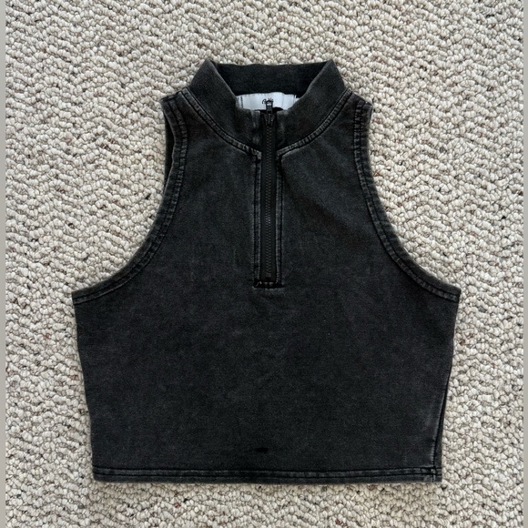 Adika Sleeveless Crop Top - Picture 1 of 3